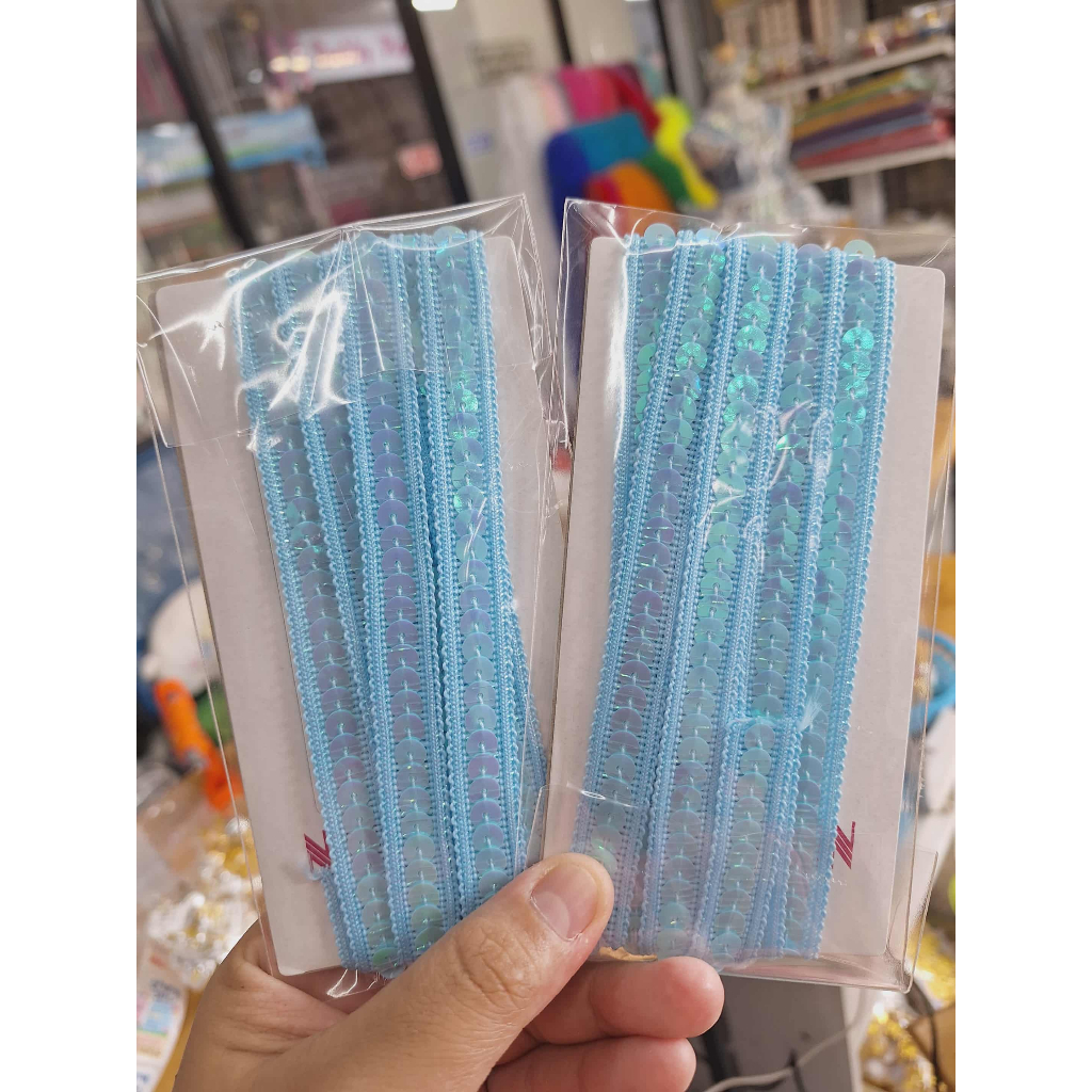 เทปอินเดีย เทปแขก เพชรเส้น เพชรแถว เพชรประดับเสื้อผ้า (แบ่งขาย) ราคา ถูกที่สุด ดีลบีเคเค แกลเลอรีภาพที่ 9