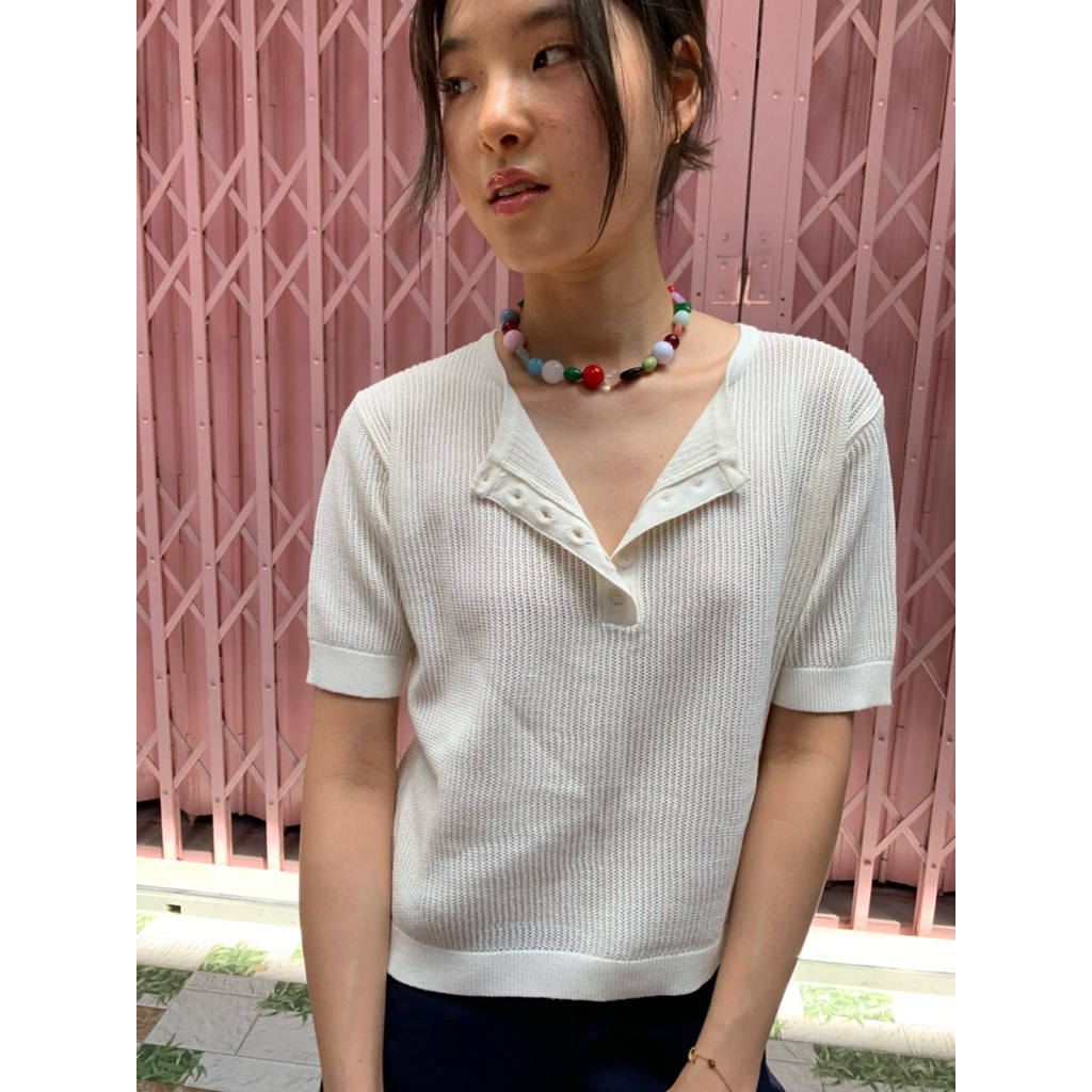 (The July Mansion) Nomi Knitted Top
