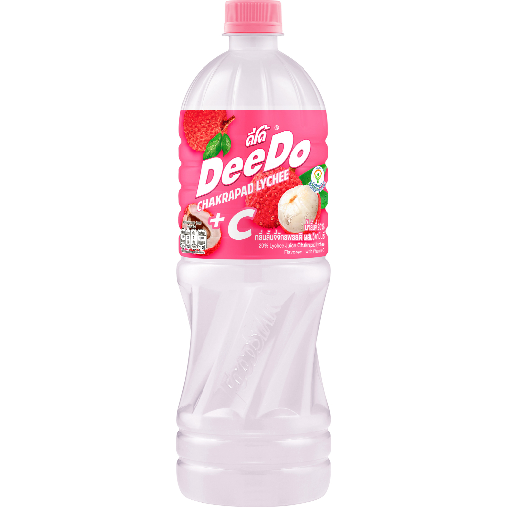 Deedo น้ำผลไม้ 20% 1000 ml. (แบบขวด)
