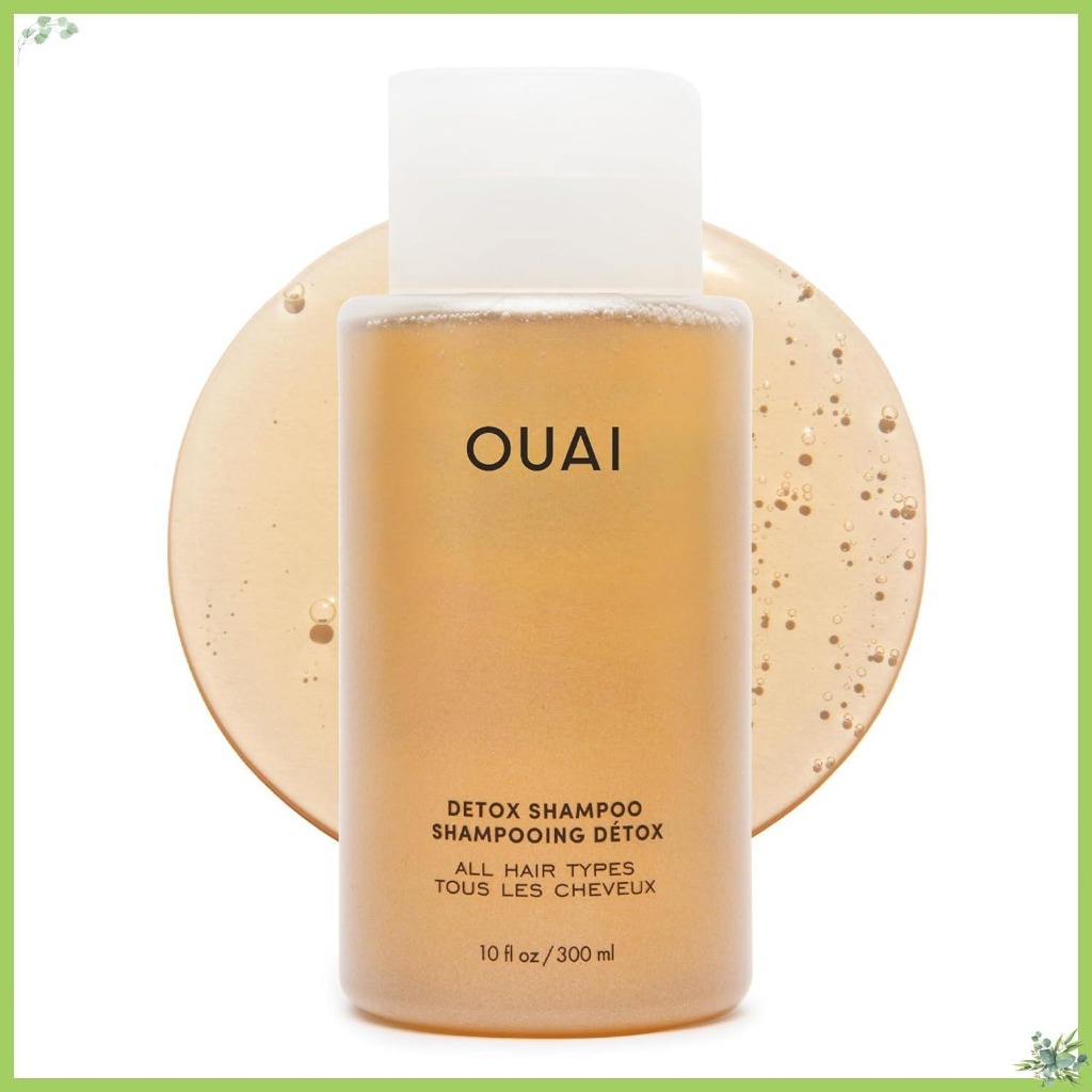OUAI Detox Shampoo - Cleansing Shampoo for Hair that Removes Dirt, Oil and Refreshes - Sulfate Free 
