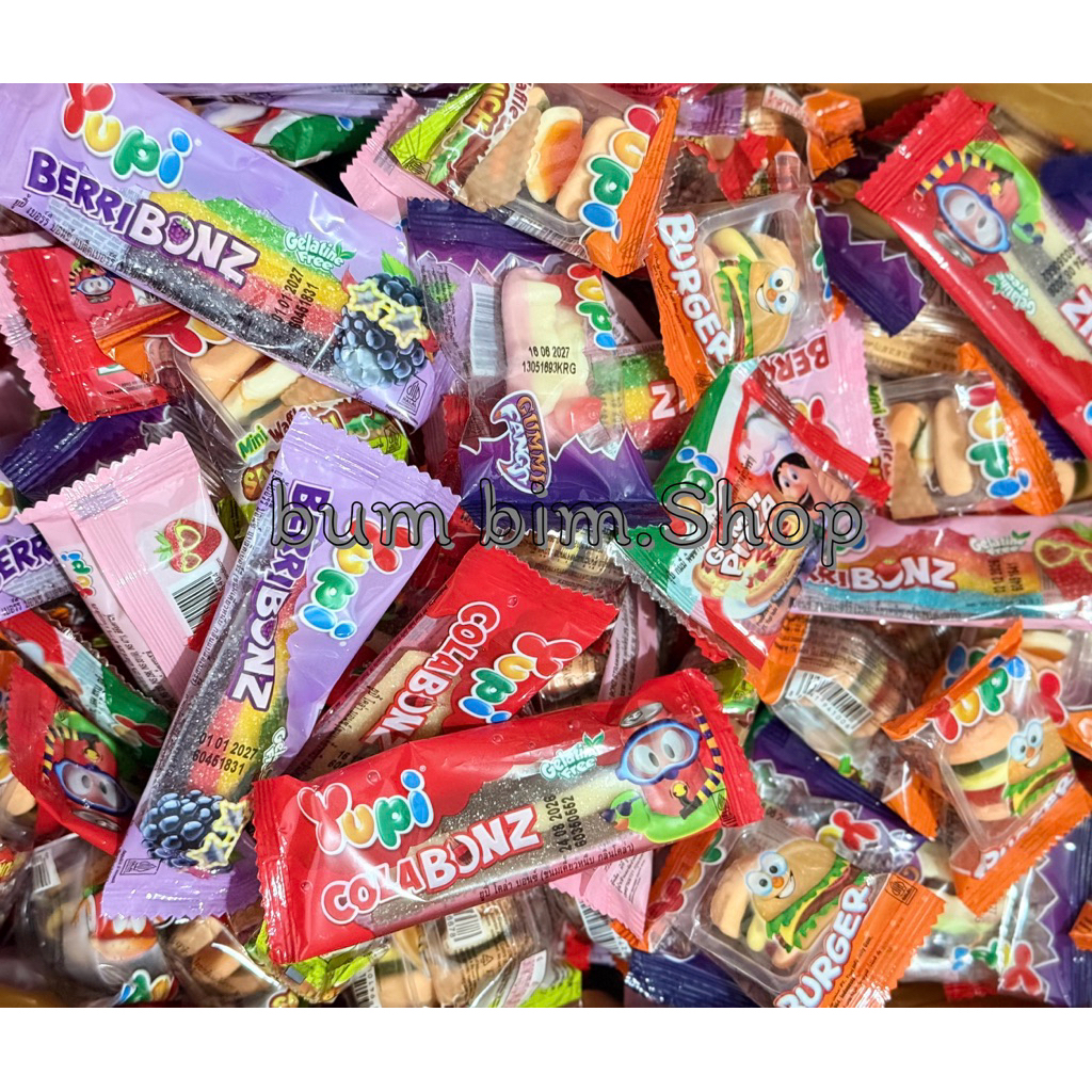 เยลลี่ Yupi ล้วน 70ชิ้น