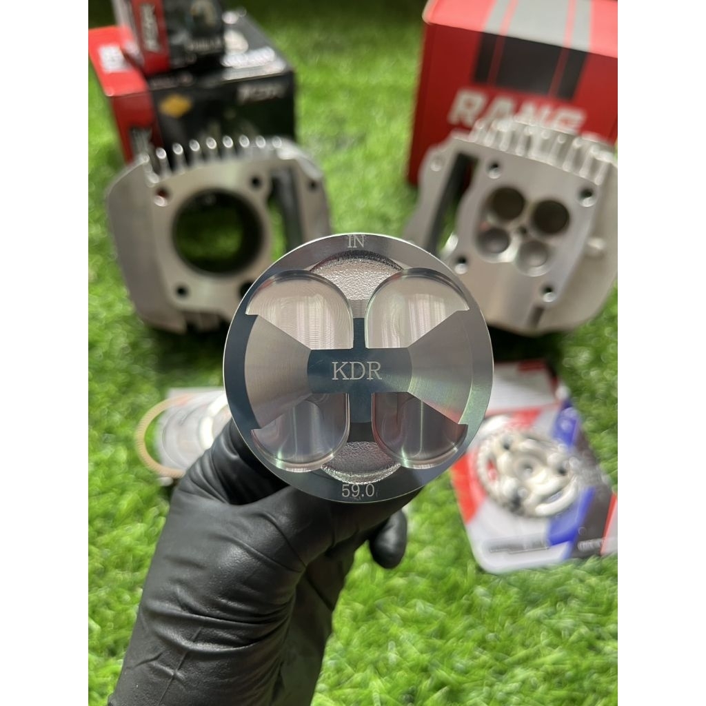 ลูก 57 59 66 67 4วาล์ว KDR Hispeed มีพร้อมเสื้อสูบและลูกอย่างก็ได้ครับ