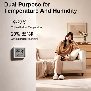 Xiaomi เครื่องวัดอุณหภูมิและความชื้นTemperature and Humidity Monitor 3 mini การลิงก์อัจฉริ