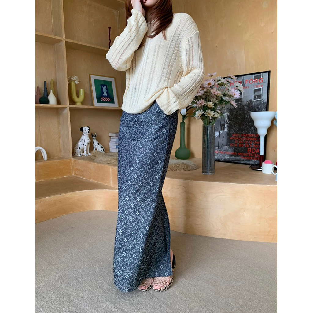 Charlotte irony | Eva Maxi Skirt ราคา ถูกที่สุด ดีลบีเคเค แกลเลอรีภาพที่ 4