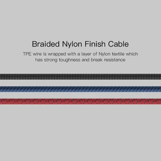 Eloop S9 สายชาร์จเร็ว (รุ่นS9C) ความยาว 1 เมตร แข็งแรง ทนทาน สาย USB L-Cable ของแท้100%