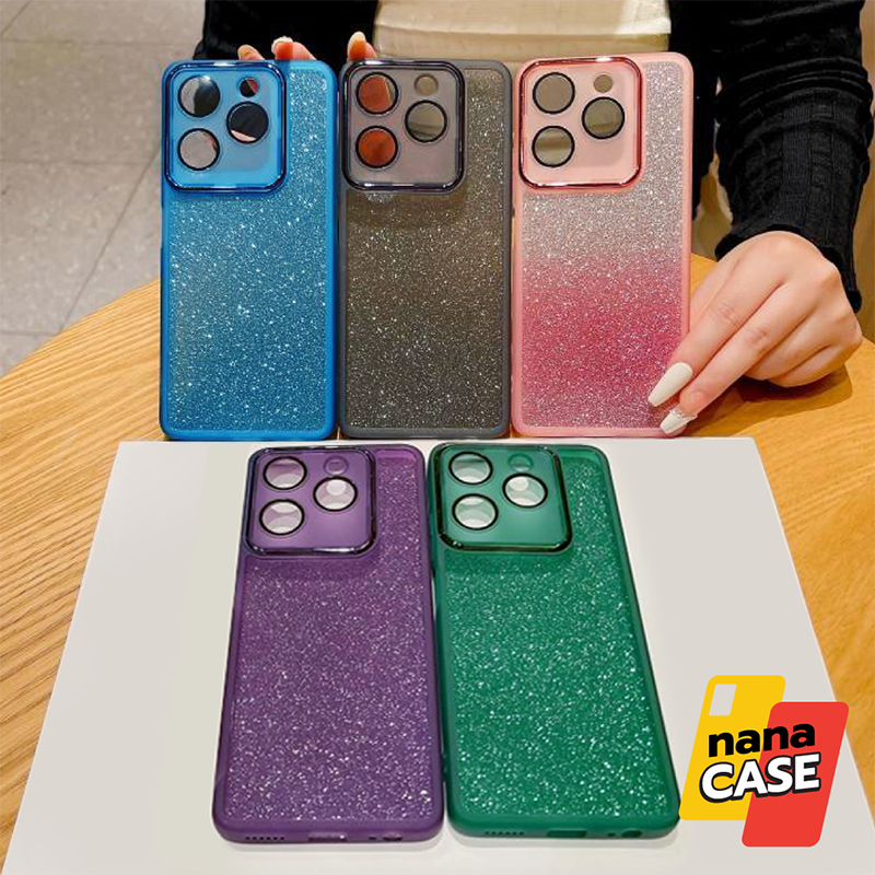 Case เคสกากเพชร  สำหรับรุ่นไอโฟน i15 i15Pro i15Plus i15ProMax i16 i16Pro i16Plus i16ProMax i17 i17Pr