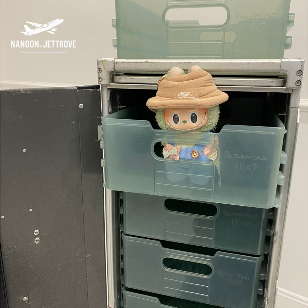 ✈️ กะบะ Drawer QANTAS | ใส่ตู้รุ่น Atlas | สายการบินออสเตรเลีย | ผ่านการใช้งานบนเครื่องบิน
