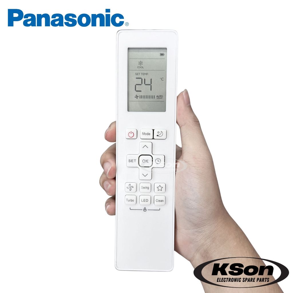 รีโมทแอร์ พานาโซนิค อะไหล่แอร์ Panasonic Air Conditioner Remote Control รุ่น RG10B(G)/BGEF ราคา ถูกที่สุด ดีลบีเคเค แกลเลอรีภาพที่ 5