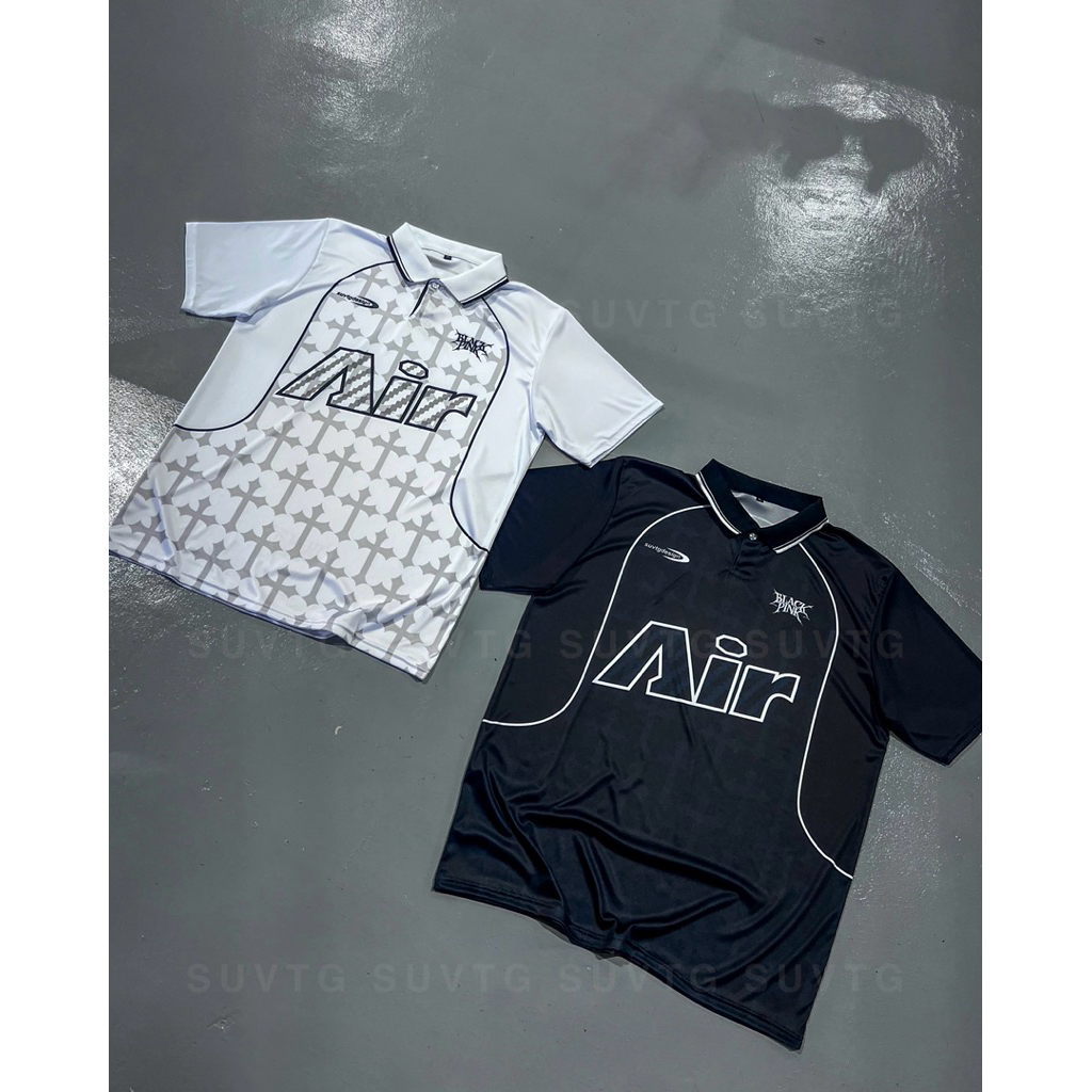 (ASB)เสื้อคอปก เสื้อกีฬา สตรีทแฟชั่น เสื้อผู้ชาย