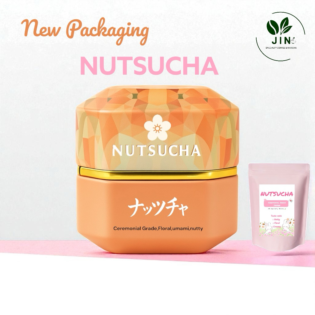 NUTSUCHA - Matcha Ceremonial -Floral+ Nutty 20g