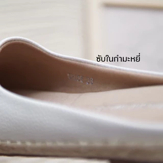 Chloe 🍉 โคลเอ้ ปรับซับในใหม่ รองเท้าเปิดส้น หัวกากเพชร 📍วัดเท้าเทียบไซส์ด้วยน้าา