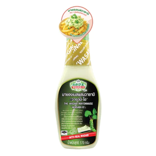 Wasabi Mayonnaise 170g Wasabi-O มายองเนสผสมวาซาบิ ตราวาซาบิ-โอ ราคาสุดคุ้ม