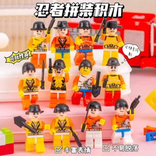 🔥พร้อมส่ง🔥3D ของเล่นตัวต่อ ทหาร บล็อกอาคาร สัตว์น่ารักตัวการ์ตูนของเล่นสำหรับเด็ก