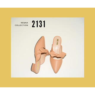 รองเท้าเเฟชั่นผู้หญิงเเบบคัชชูเปิดส้นเท้า No. 2131 NE&NA Col…