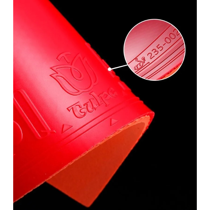 ยางปิงปอง Tuttle Club-Q  ฟองน้ำ Medium สาย คอนโทรล + สปิน  เหมาะสำหรับผู้เล่นที่ต้องการยางตีง่าย ฟีลลิ่งดี - รูปที่ 2