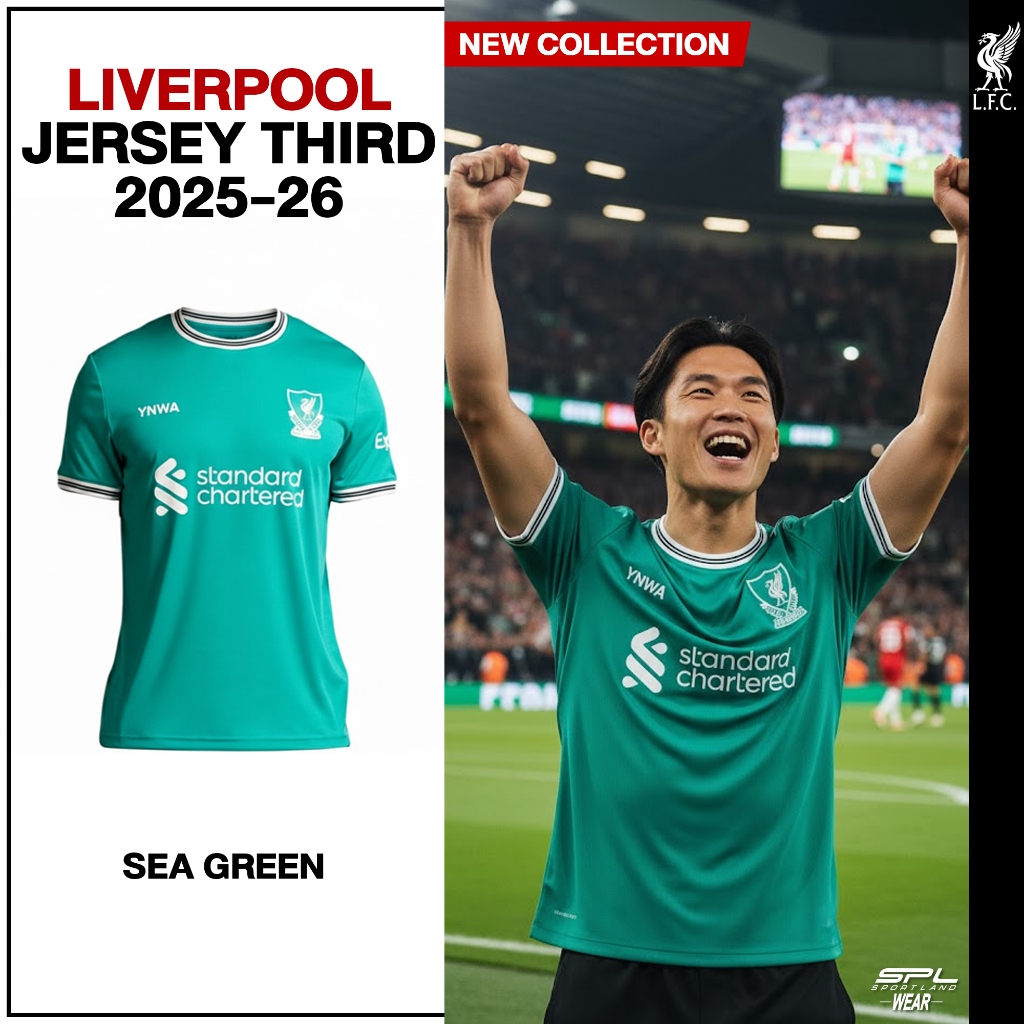Liverpool Football Club ลิเวอร์พูล เสื้อบอล เสื้อเชียร์ ชุดที่สาม Supporter Jersey 2025/26 A25SP09