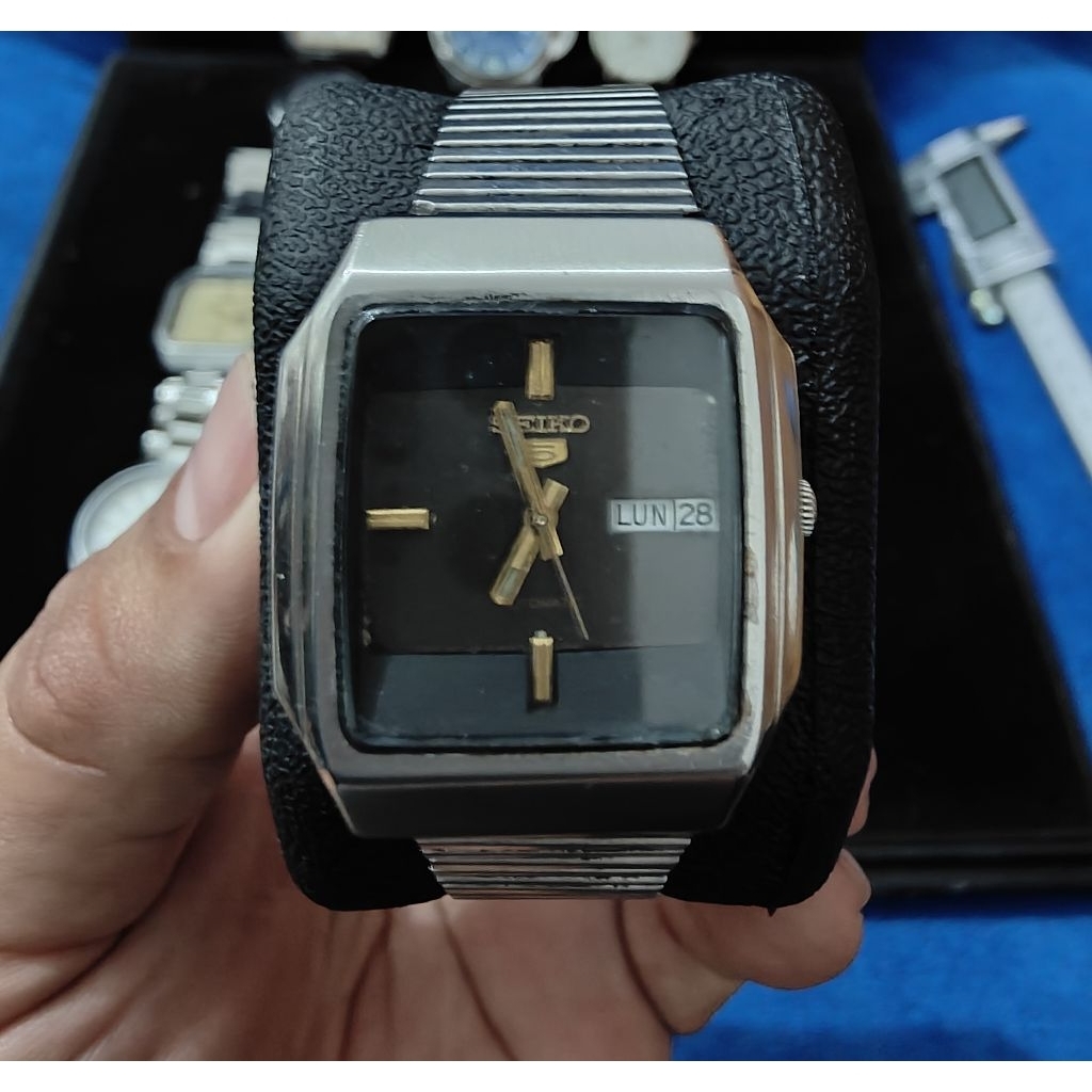 ปล่อยนาฬิกา วินเทจโบราณ sekio automatic ทรงแท้งสวยๆ