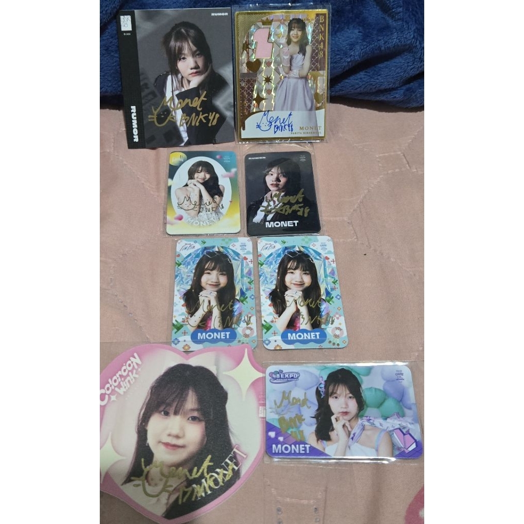 MONET BNK48 ลายเซ็นต์ของแท้ทุกชิ้น