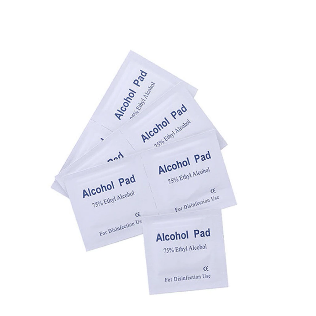 Alcohol Pad ชิ้นละ 1 บาท แผ่นแอลกอฮอล์ 75% เช็ดทำความสะอาดเล็บแบบพกพา สินค้าพร้อมส่ง thumbnail 5