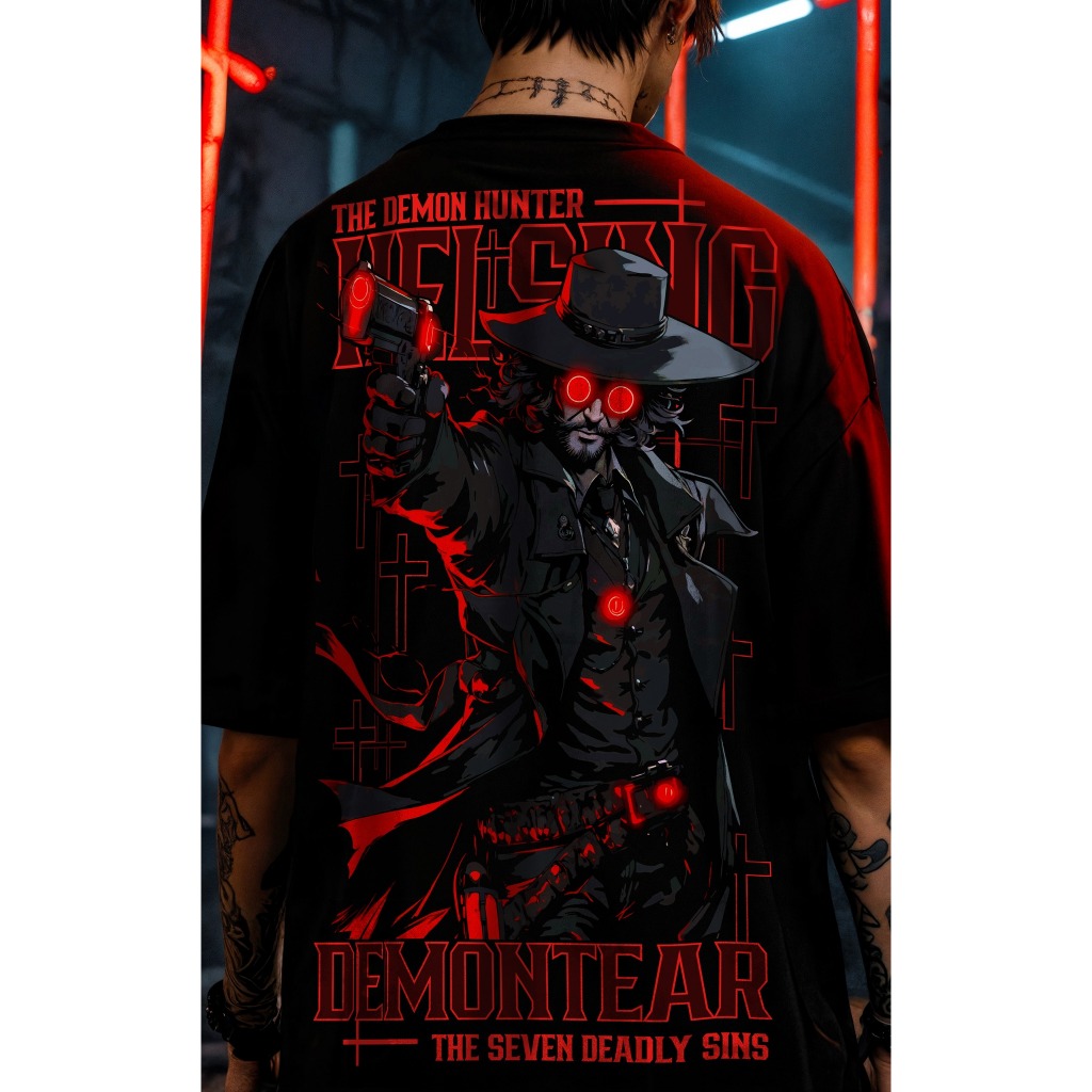 เสื้อ DemonTear " HELSING "