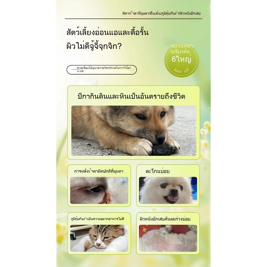 Ketzuzu อาหารเสริมสำหรับสัตว์เลี้ยง อาหารเสริมสำหรับแมว มัลติวิตามิน (เหมาะสำหรับสุนัขและแมว) thumbnail 8