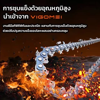 โซ่เลื่อยยนต์แท้VIGOMEI เบอร์11.5-24 นิ้ว(3/8P-3/8)[ส่งไว,คุณภาพ][เฉพาะโซ่] ทุกขนาด รับประกับคุณภาพ