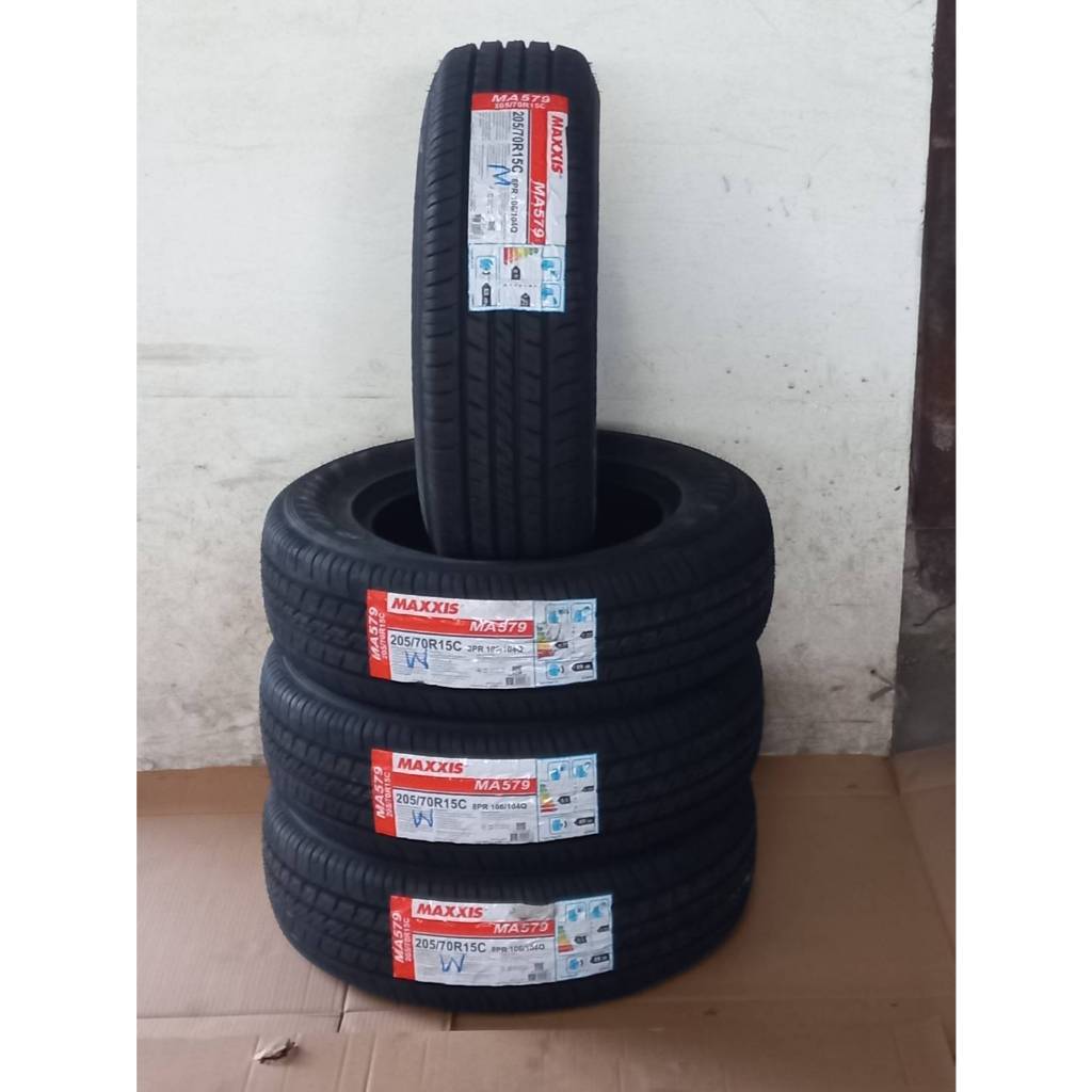 ยาง MAXXIS MA-579 Size 205/70R15C ยางนอก 4 เส้น ราคาสุดคุ้ม ( ขอบ15 ) ยางใหม่ จำนวน 4 เส้น แถมจุ๊กยาง 4 ตัว ยางใหม่ ราคา ถูกที่สุด ดีลบีเคเค แกลเลอรีภาพที่ 2