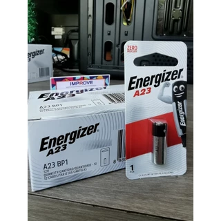 23A (A23) Energizer Alkaline Battery ถ่านอัลคาไลน์ 12V (1 ก้อน) เอ็นเนอร์ไจเซอร์