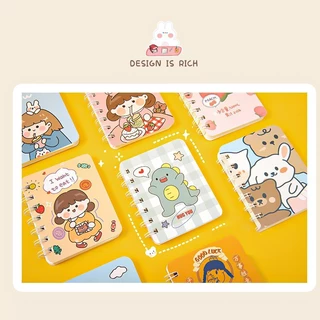 🔥ราคาส่ง🔥สมุดสันห่วงลายน่ารัก ✔️ (🎲สุ่มลายในแบบ) เครื่องเขียนราคาส่ง สมุดโน๊ต จดงาน