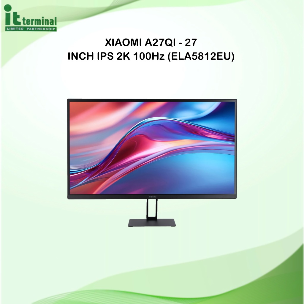 MONITOR (จอมอนิเตอร์) XIAOMI A27QI - 27 INCH IPS 2K 100Hz (ELA5812EU)