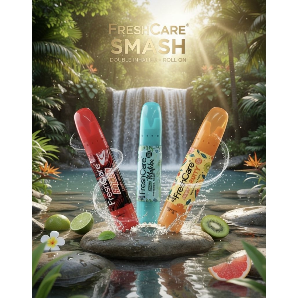 FreshCare Smash matcha กลิ่น หอม สดชื่นนน ปริมาณ 8 มล