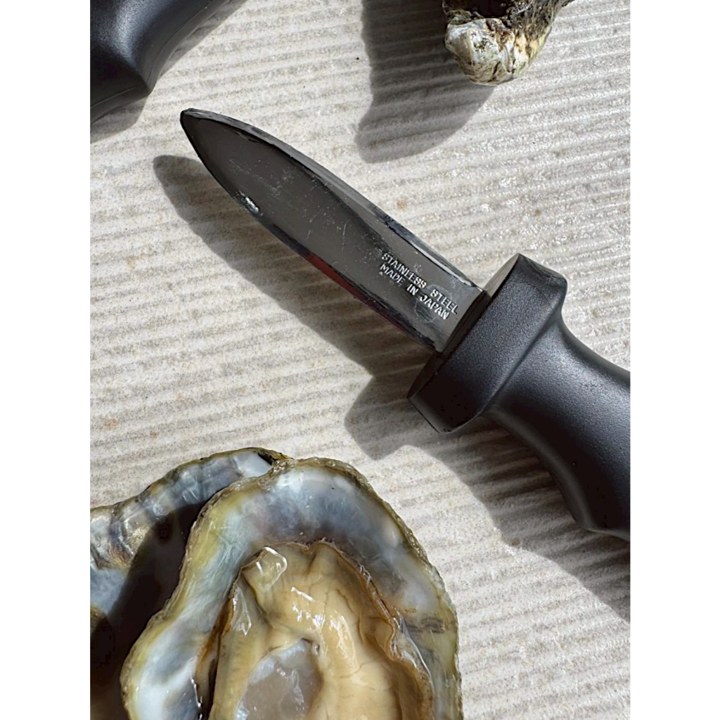 KD012 Oyster knife 190 mm. PP handle (มีดแกะหอย)
