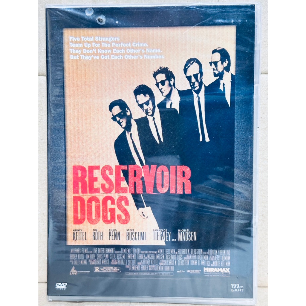 DVD : Reservoir Dogs (1992) ขบวนปล้นไม่ถามชื่อ "Harvey Keitel, Tim Roth" A Film by Quentin Tarantino
