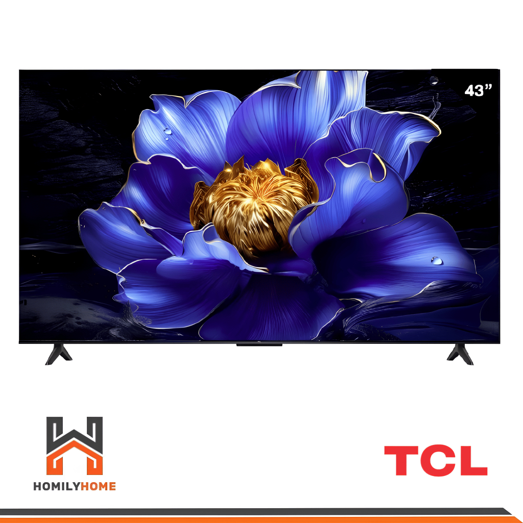 TCL ทีวี รุ่น 43V6C ขนาด 43 นิ้ว 4K UHD Google TV HVA Panel ระบบปฏิบัติการ Google