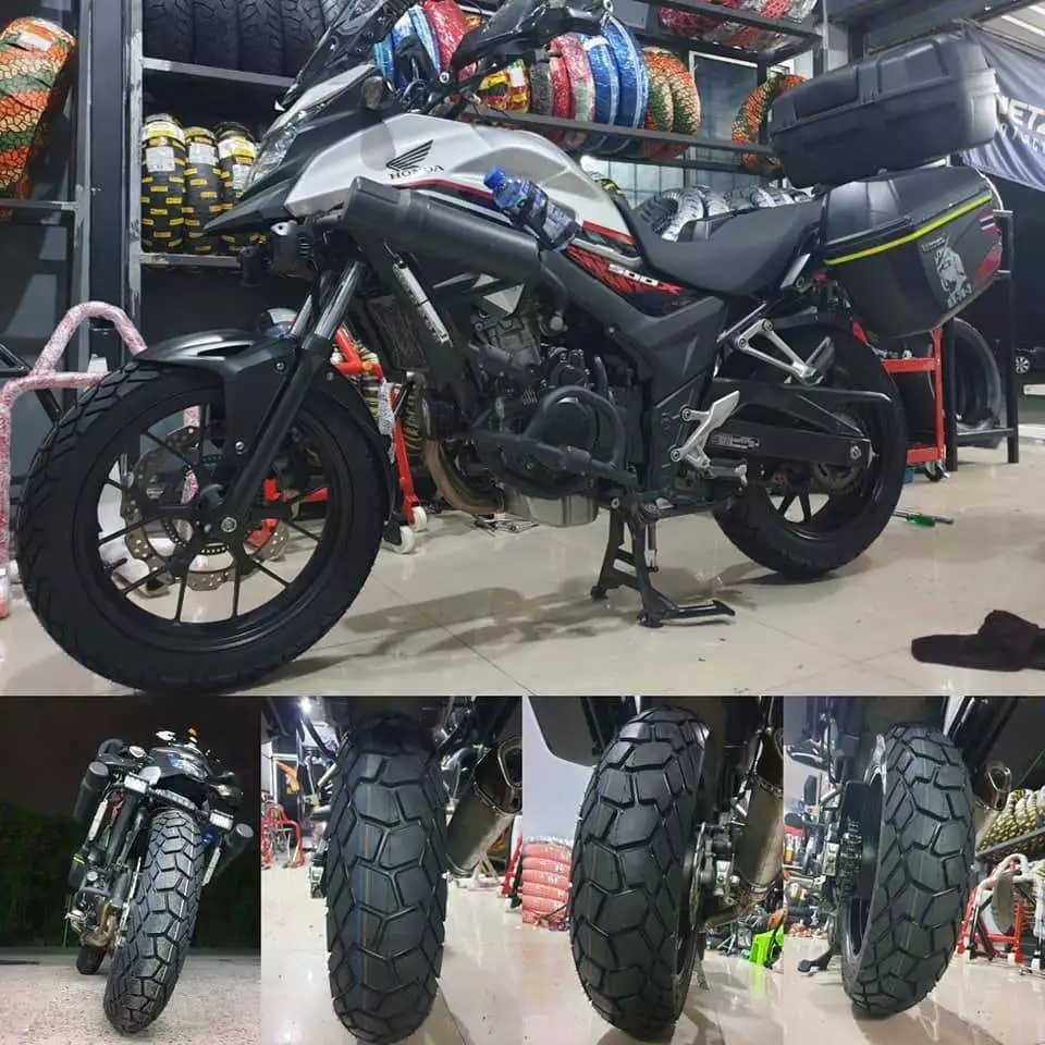 ยาง Corsa Platinum Cross-S ยางกึ่งวิบาก ขอบ 13 14 17 19 สำหรับ CB500X / NX / ADV160 thumbnail 7