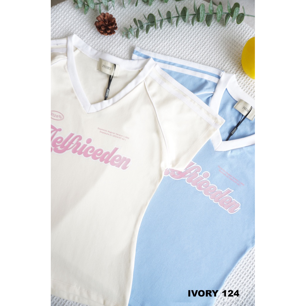 𝑵𝒆𝒘 𝑪𝒐𝒍𝒍𝒆𝒄𝒕𝒊𝒐𝒏 🍭 IVORY คอวีแต่งแถบสีพาสเทล 🍭