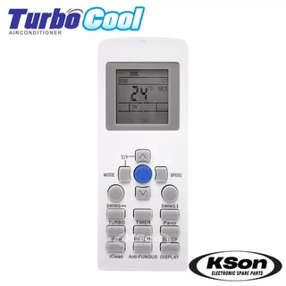 รีโมทแอร์ เทอร์โบคูล อะไหล่แอร์ Turbo Cool Air Conditioner Remote Control รุ่น YAR-P/001E YAR-P/002E