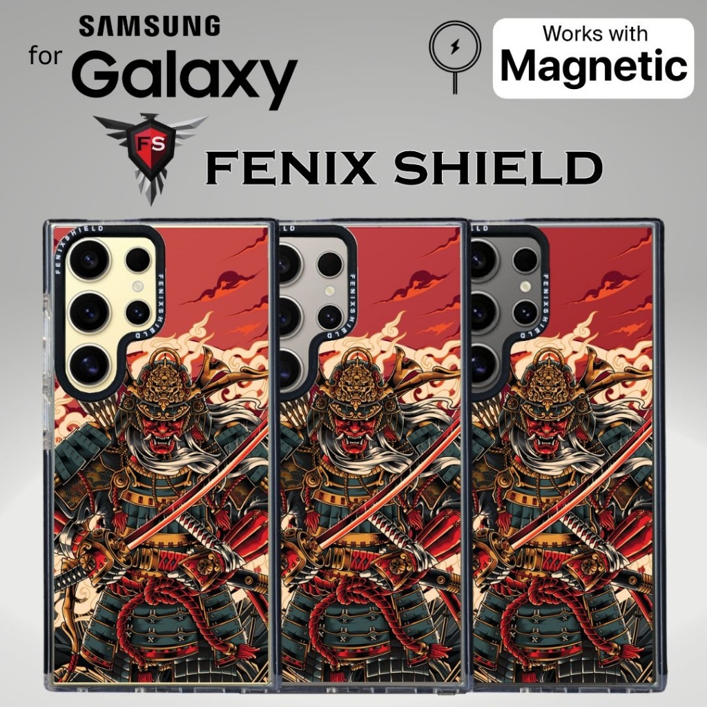 เคส FenixShield Ultra Hybrid [ HACHIMAN ] สำหรับ Samsung Galaxy S25 / S24 / S23 / S22 / FE / Plus / 