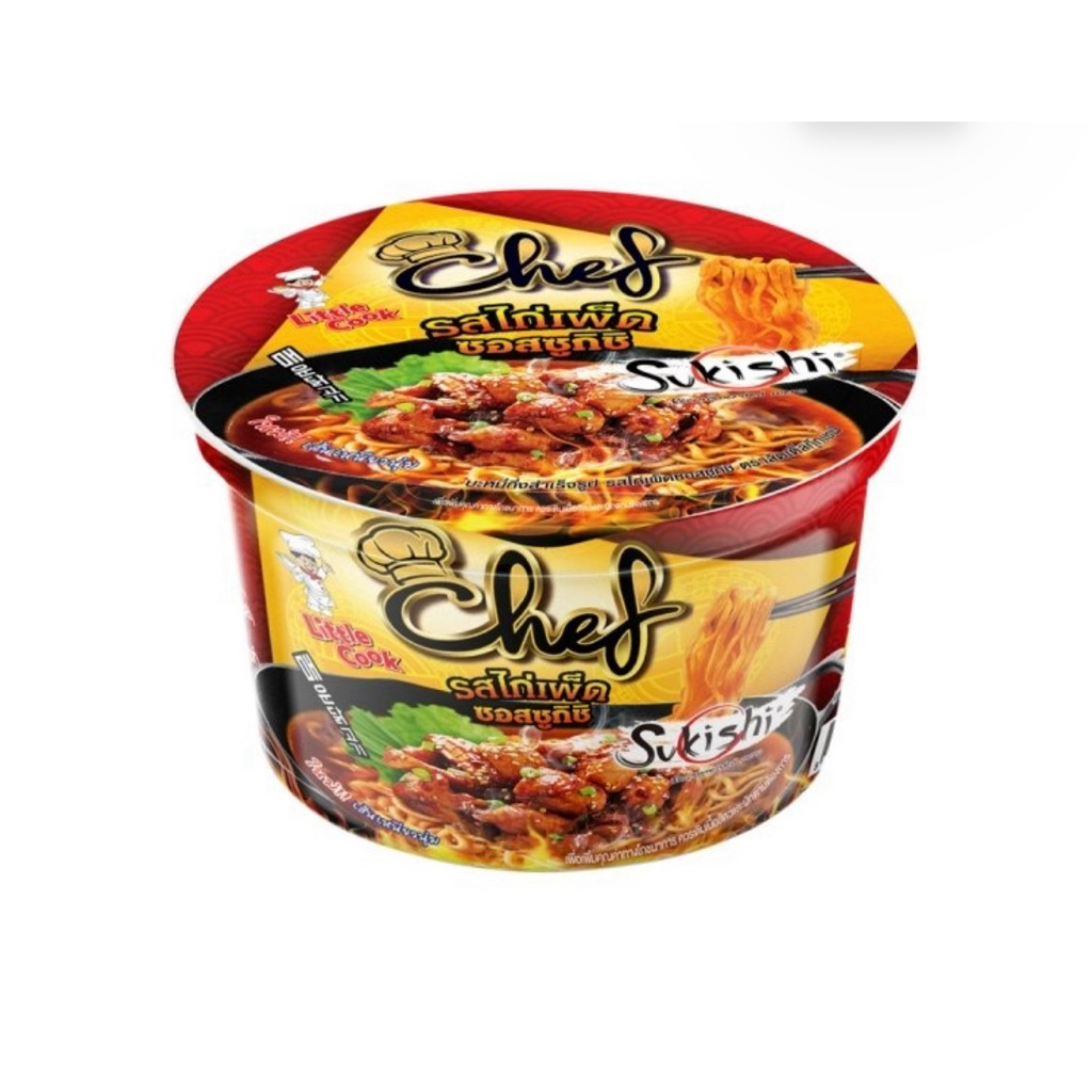 LITTLE COOK Korean Noodle Spicy Chicken Sukishi/Wagyu/Mala/Katsuo Dashi/Hokkaido Miso/Wagyu/Korean Spicy Cheese/Tonkatsu