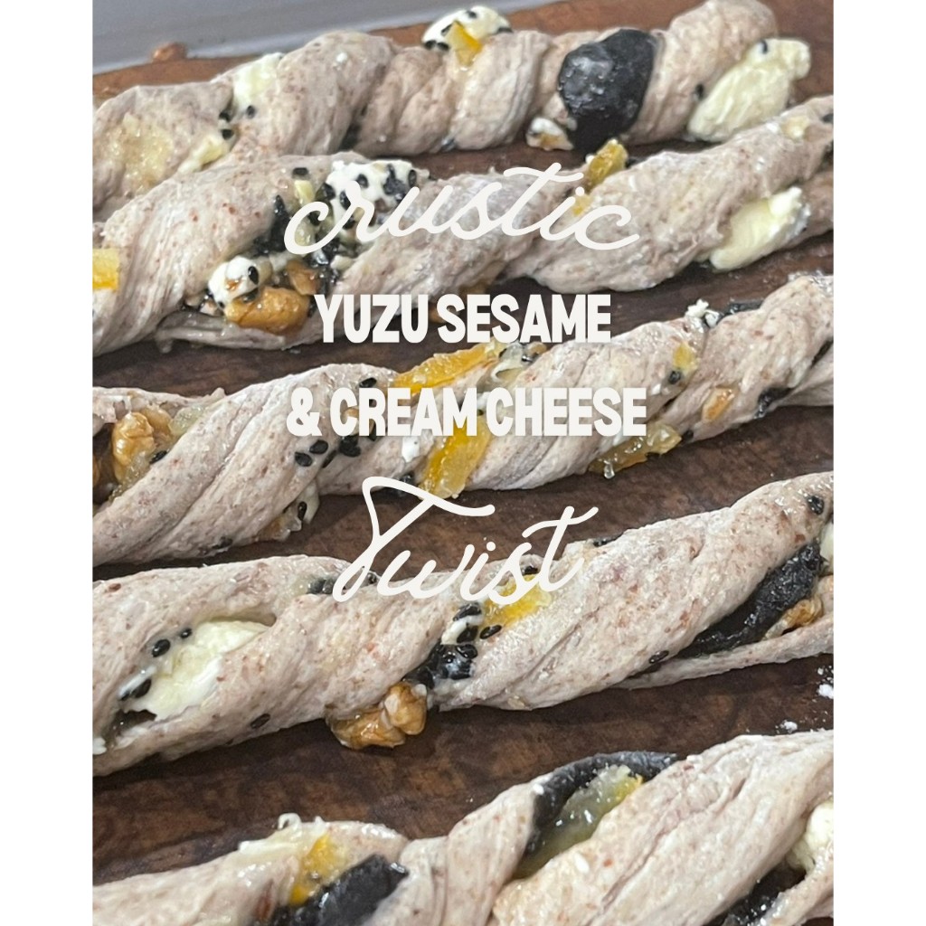 Crustic Twist (rustic rye & flaxseed bread)