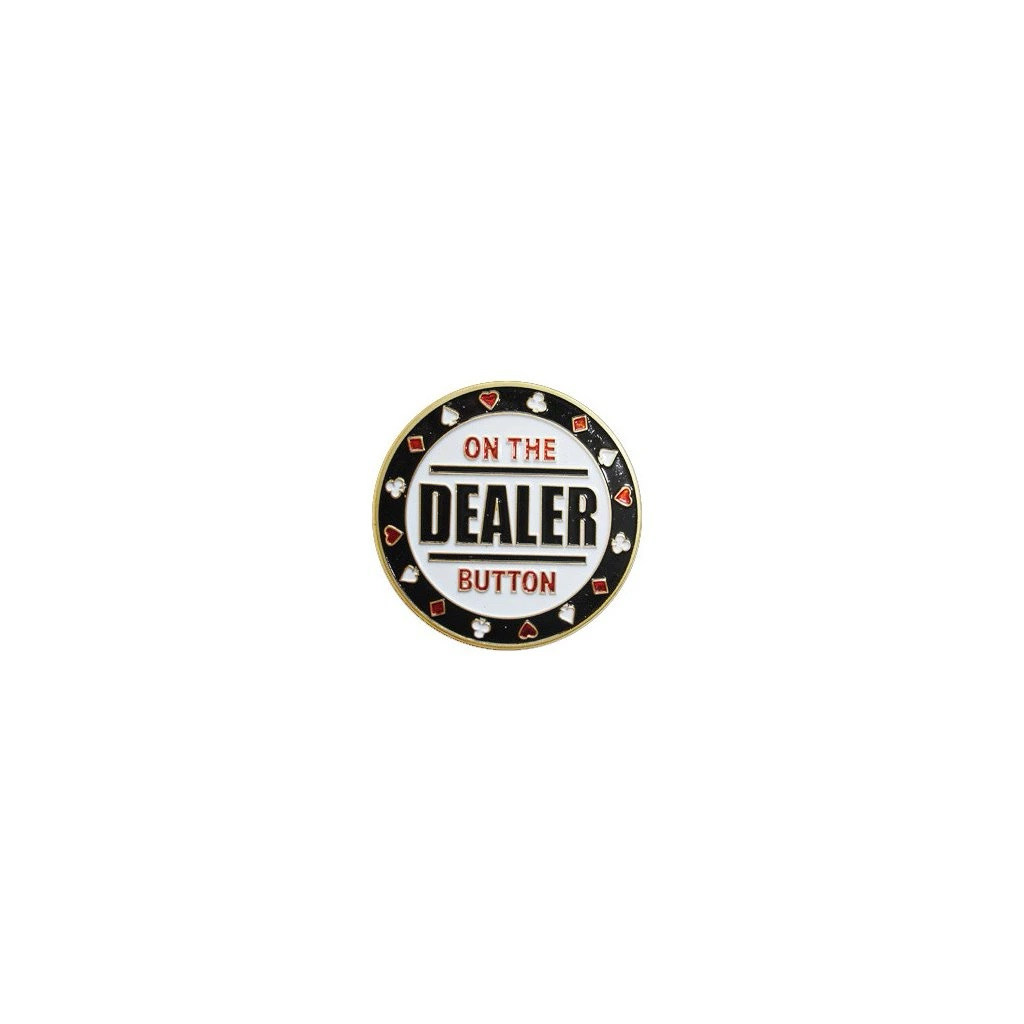 เหรียญโชคดีวัสดุโลหะ Texas Holdem เครื่องมือความดันทั้งหมดใน DEALER
