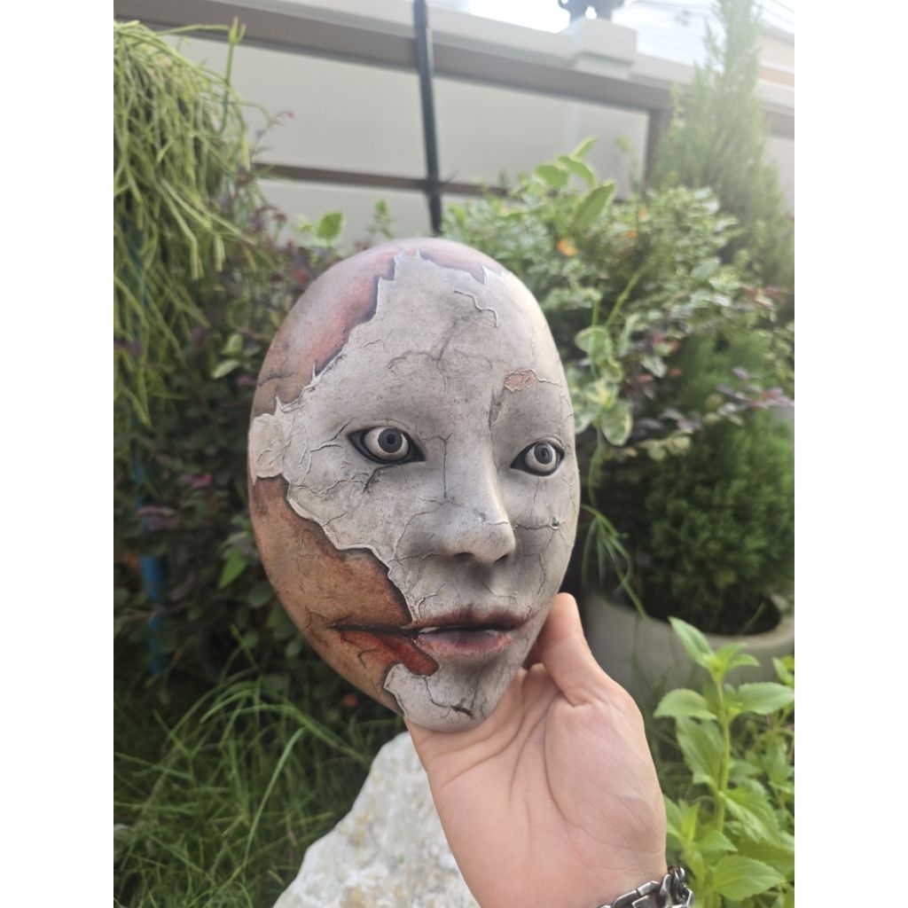 หน้ากากหุ่นไล่กา จาก- silent hill F