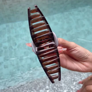 กิ๊บหนีบผมผู้หญิง แฟชั่น ติดผม รูปหมีและไข่มุก ขนาดใหญ่ แข็งแรง สไตล์เกาหลี จัดส่งจากประเทศไทย