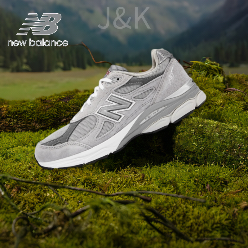 ♥การันตีของแท้ 100%♥ New Balance NB 990 V3 Low Sneakers M990GY3