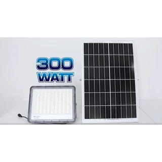 Racer : โคมฟลัดไลท์โซล่าเซลล์ IP65 SOLAR LED FLOODLIGHT INFINITE 60W , 100W , 200W , 300W แสงเหลือง