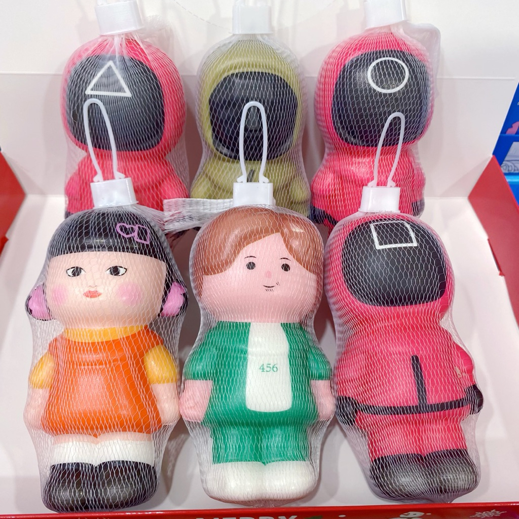 🔥มาใหม่พร้อมส่งในไทยค่ะ🔥สกุชชี่ Squid Gameมาใหม่น่ารักตัวใหญ่ทุกตัวของเล่นผ่อนคลาย สำหรับเด็กและผู้ใหญ่