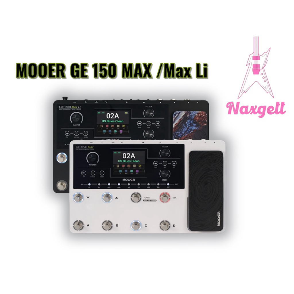 เอฟเฟคกีตาร์ Mooer GE 150 Max/Max Li