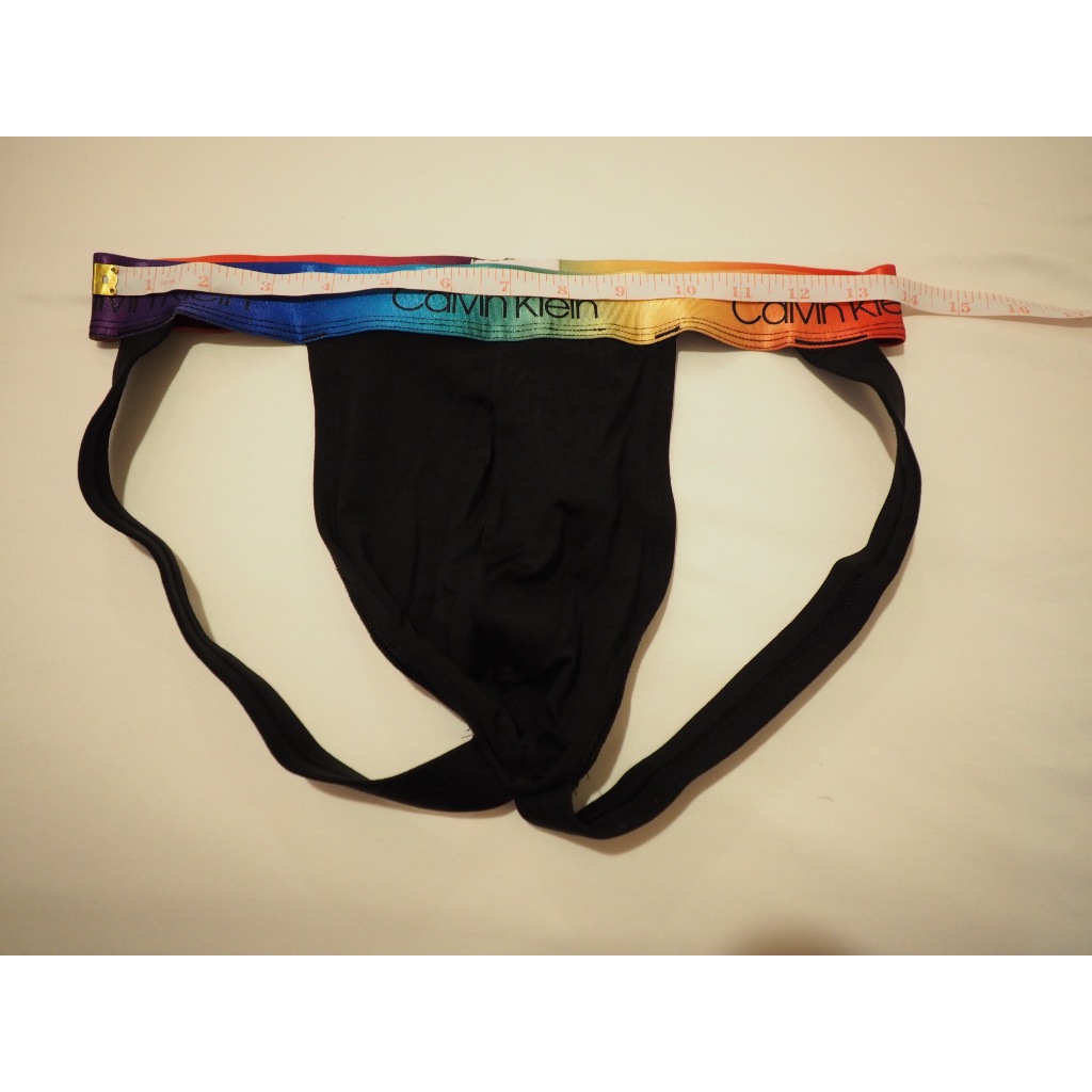 [พร้อมส่ง] หมายเลข 10 Jockstrap CK มือสอง ขอบรุ้ง
