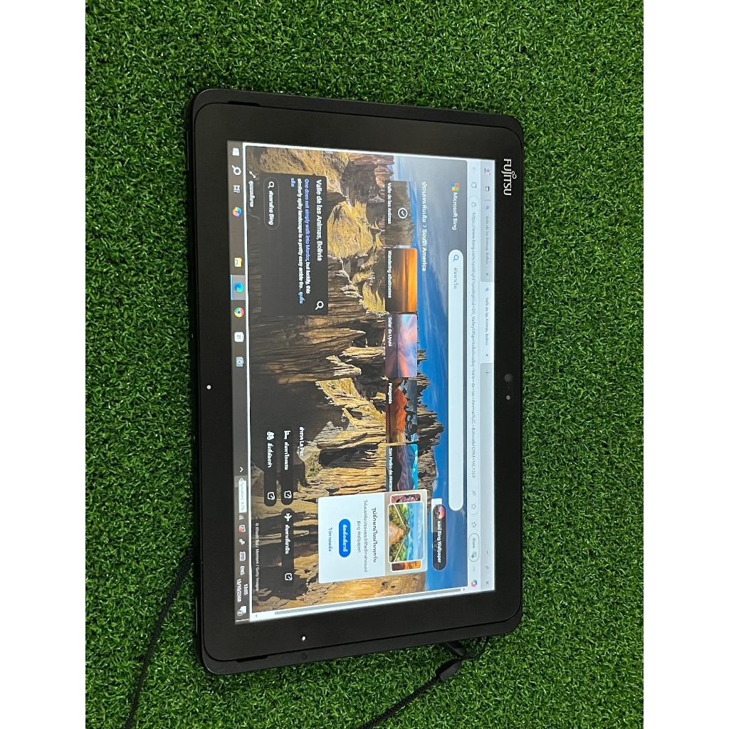 โน๊ตบุ๊ค Tab 2in1fujitsu Q507 RAM4 SSD 125 Gb จอ 10.1" มีกล้อง มีปากกา ของแท้มากับตัวเครื่อง