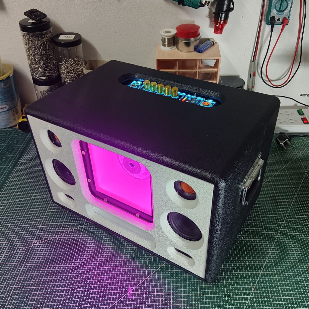 ตู้ลำโพงเเบนพาส 6.5 นิ้ว ระบบ 2.1 เเอมป์ MT21. 200 วัตต์ sub 6.5 นิ้ว เสียงกลาง 3 นิ้ว LG เสียงแหลม 